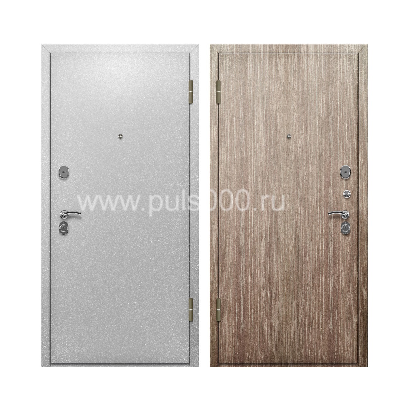 Светлая дверь с порошковым напылением и ламинатом PR-58, цена 37 500 руб. Светлая дверь с порошковым напылением и ламинатом PR-58, цена 37 500 руб.