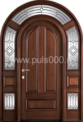 Металлическая парадная дверь ПР-50 отделка массивом, цена 132 000 руб. Металлическая парадная дверь ПР-50 отделка массивом, цена 132 000 руб.